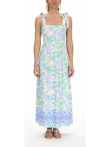 Kailua Smocked Maxi Dress -Just a Pinch