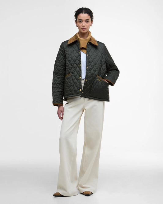 Icons Cropped Liddesdale Quilted Jacket