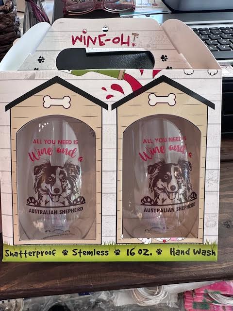 Dog Lovers Stemless Cups
