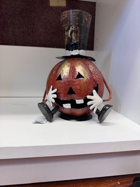 Metal Pumpkins Lanterns