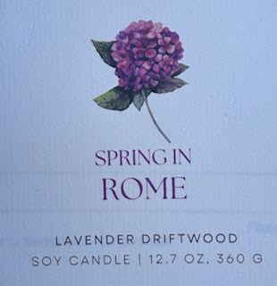 Spring In Rome Lavender Driftwood