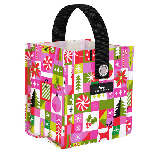 XS Square Gift Bag- Holiday