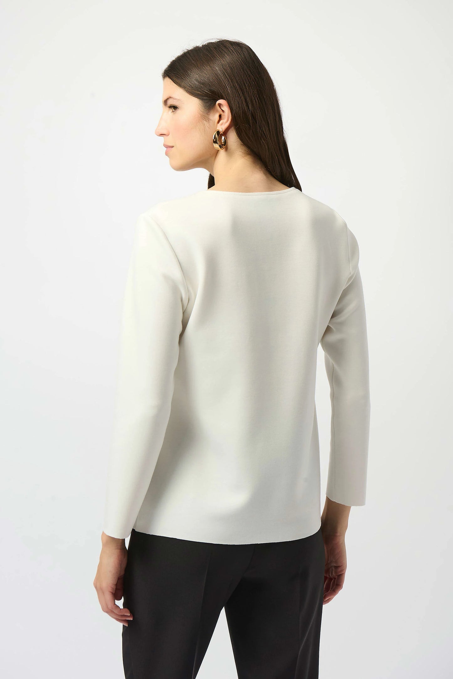 Scuba Jersey Straight Top
