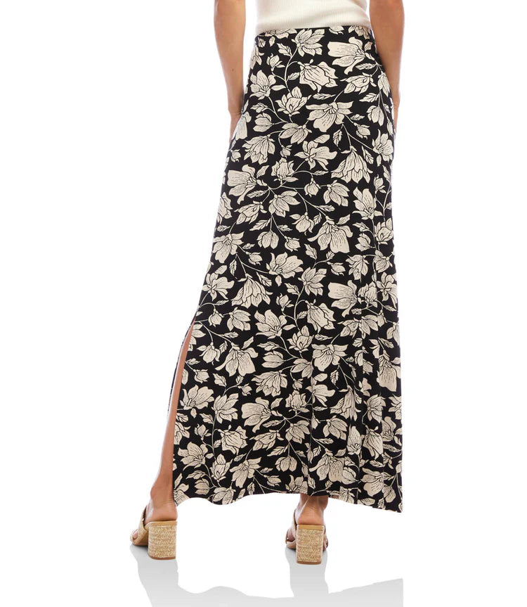 Flare Midi Skirt