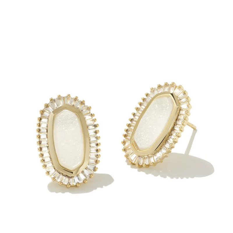 Baguette Ellie Stud Earrings