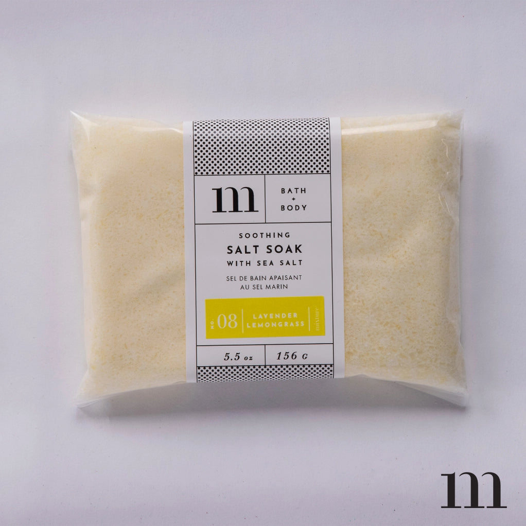 Salt Soak Envelope- Lavender Lemongrass