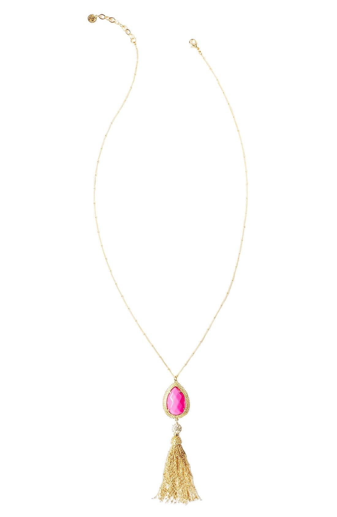 Sea Urchin Tassel Necklace