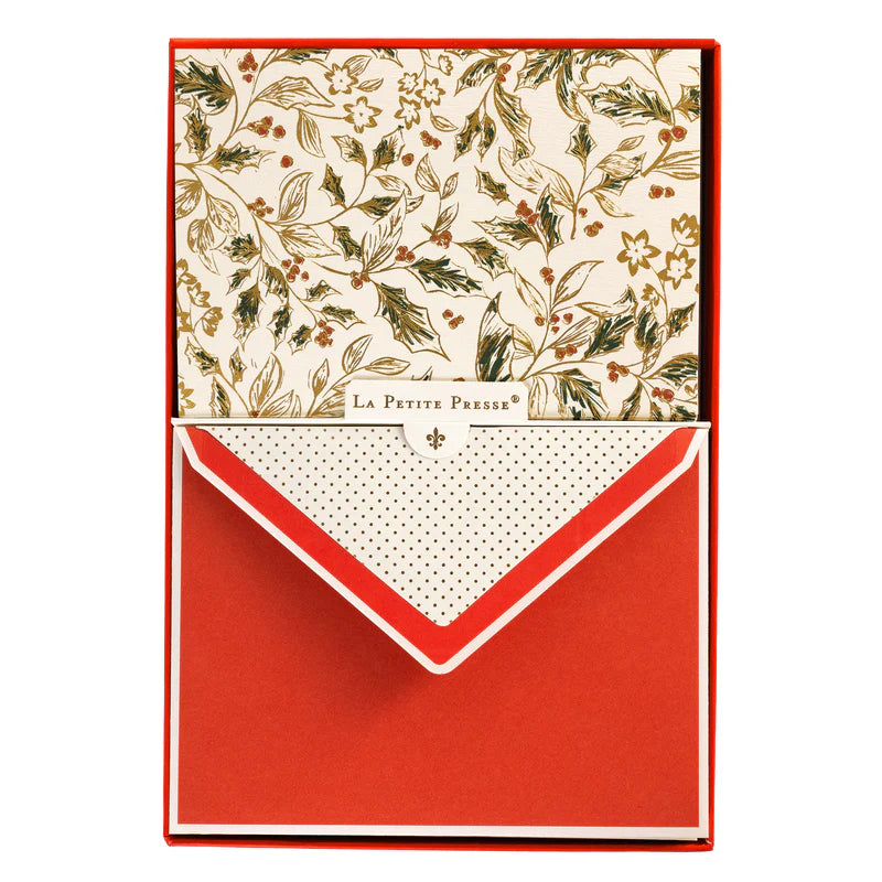 La Petite Noel Toile Holiday Boxed Correspondence Notes
