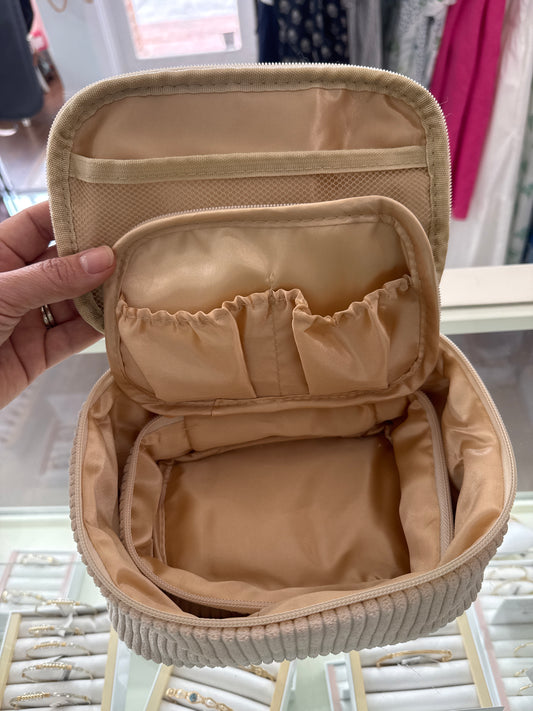 2 Piece Courdary Cosmetic bag