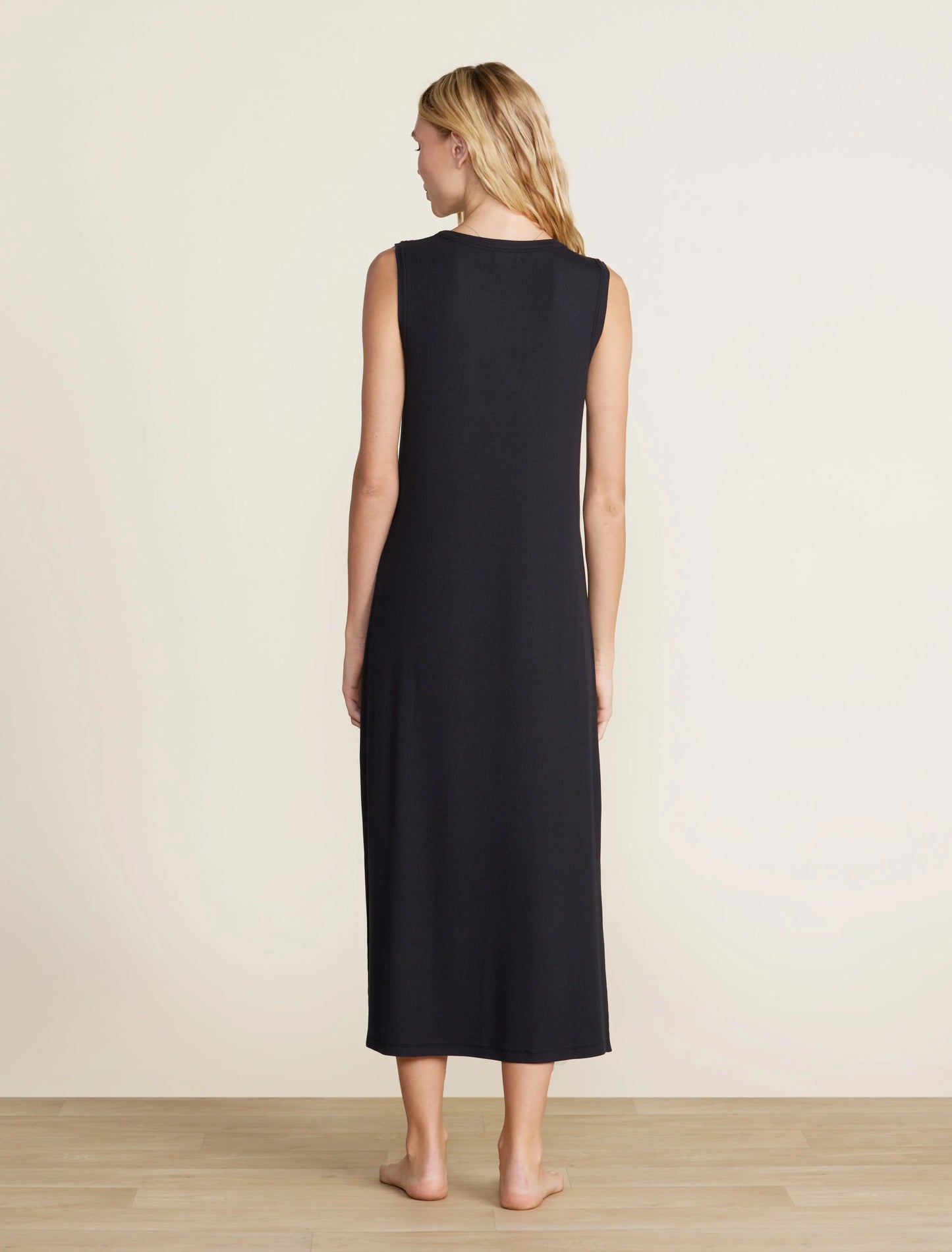 MC Black Ultra Soft Rib Tank Dress