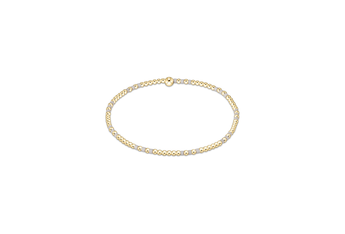 Gameday Hope Joy Pattern 2mm Bead Bracelet
