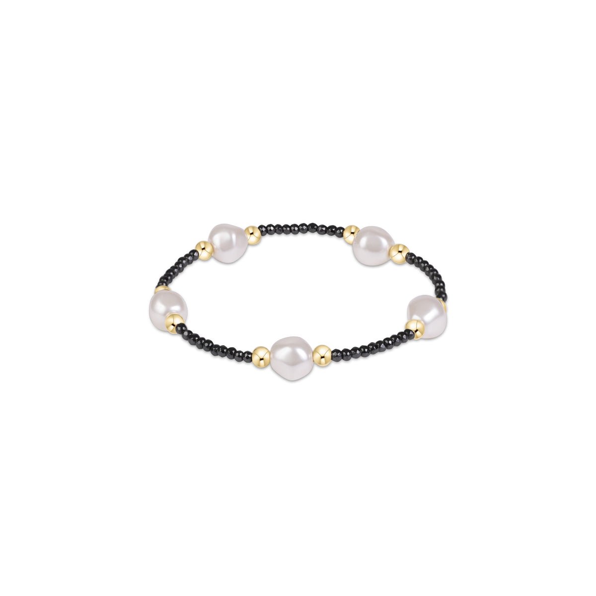 Purpose Admire Pearl Faceted Hematite Bracelet