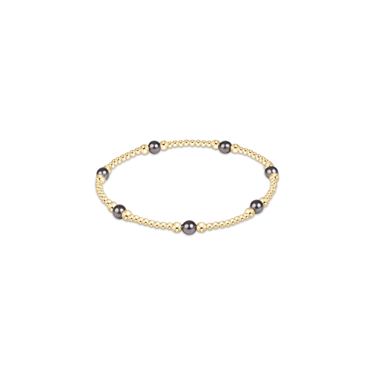 Purpose Pearl Dark Grey Bracelet