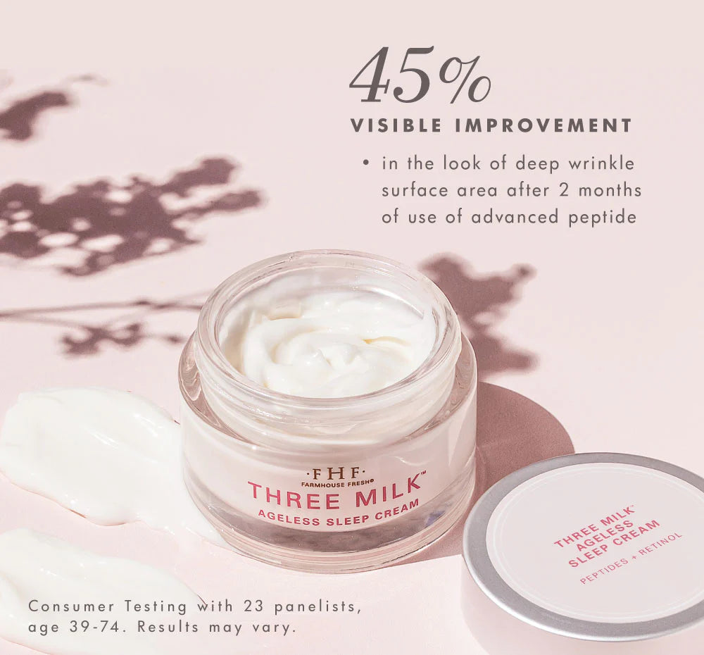 Three Milk Ageless Sleep Cream