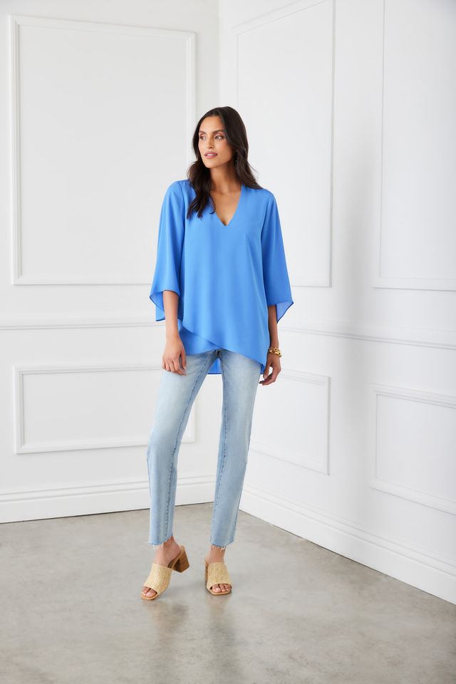 Bracelet Sleeve Asymmetric Top