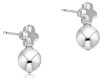 Signature Cross Sterling Stud
