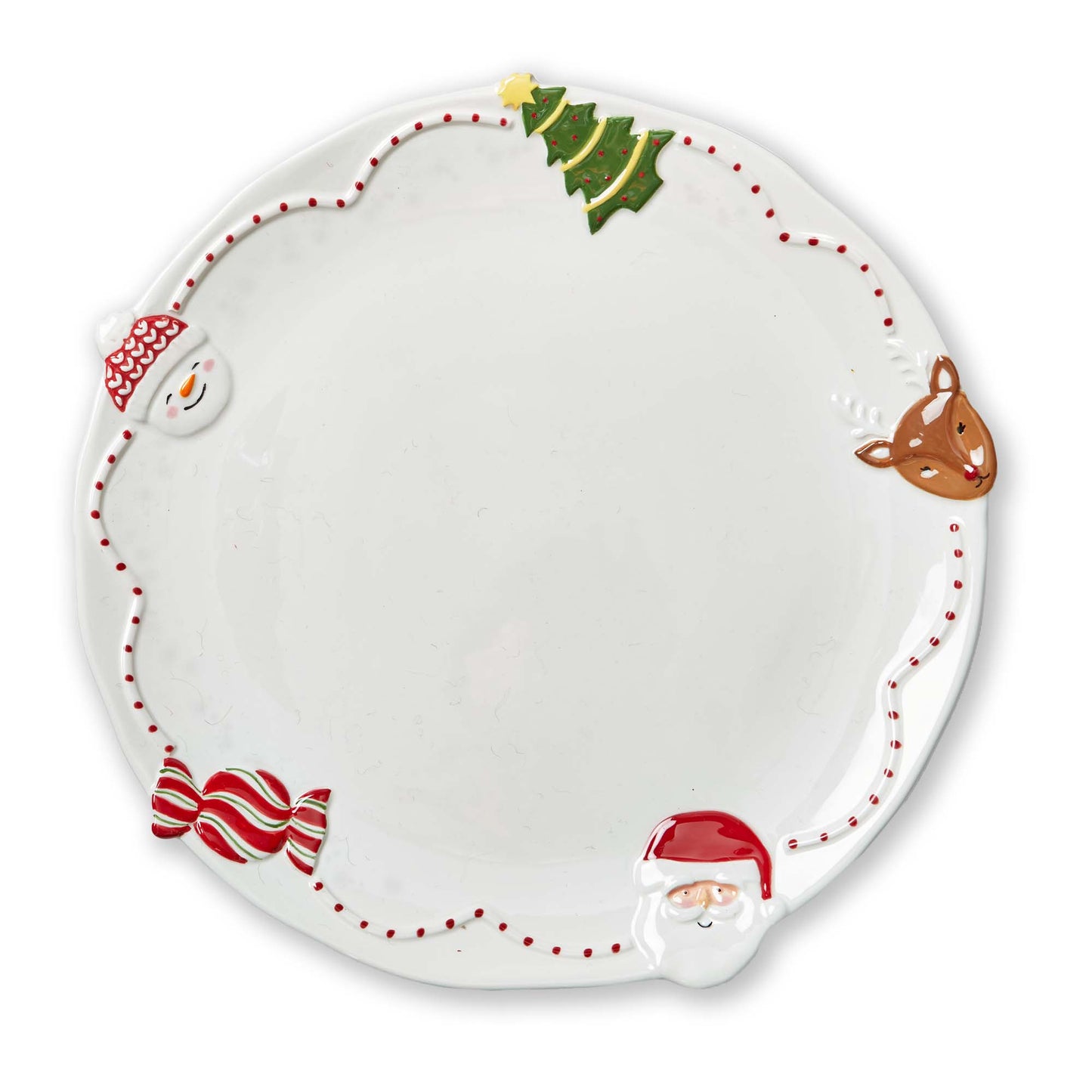Holiday Cheer Round Platter