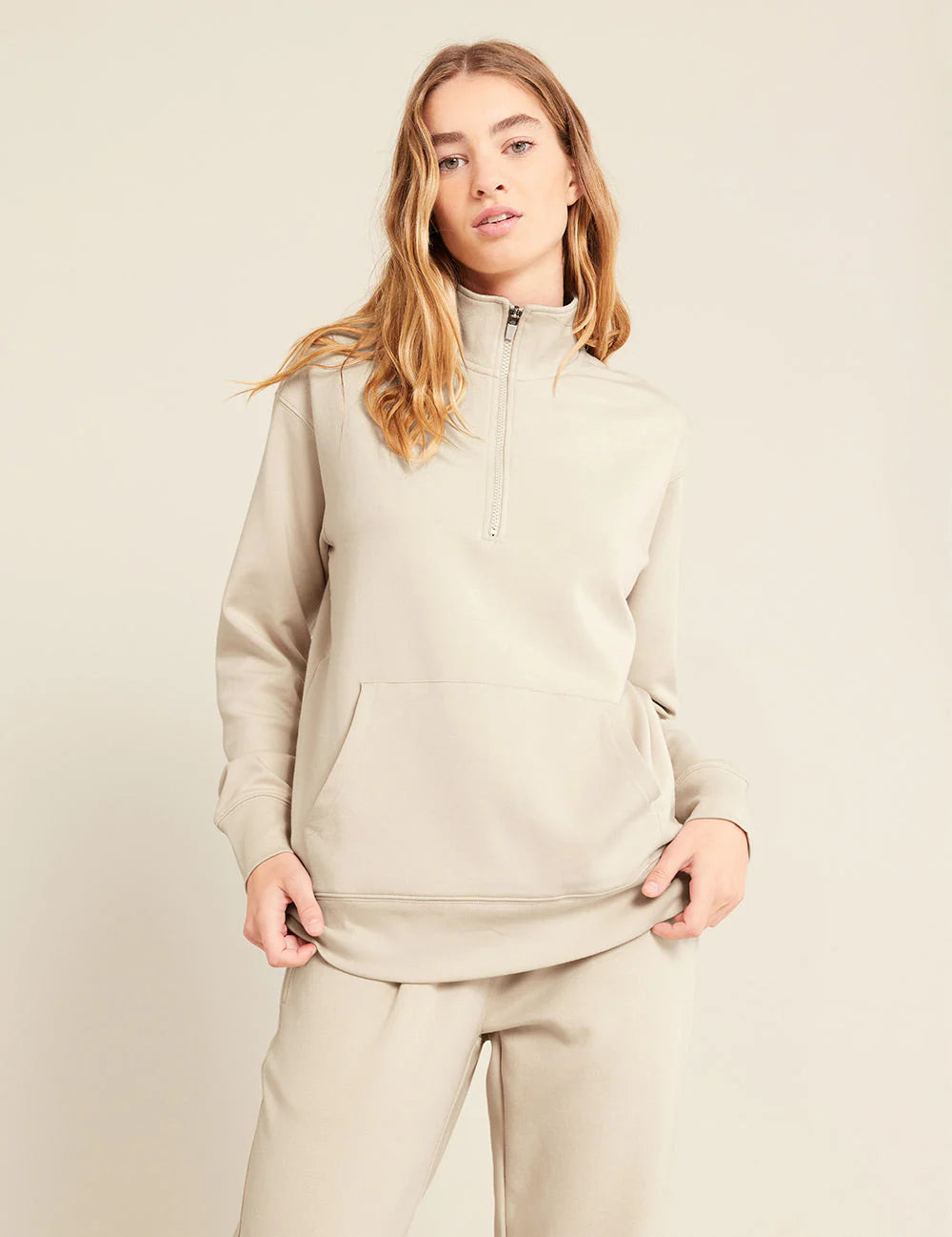 Unisex Quarter Zip Sweater