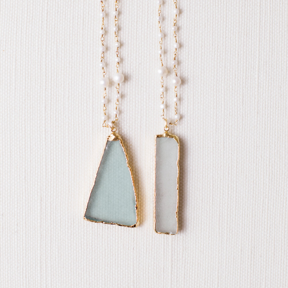 Moxie Seaglass 31" Necklace