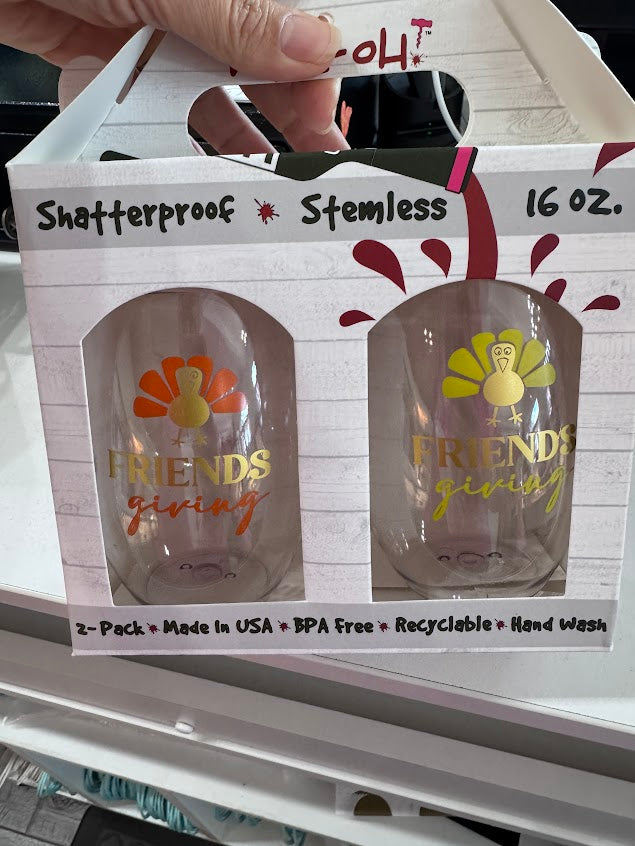 Fall Themed Wine-oh