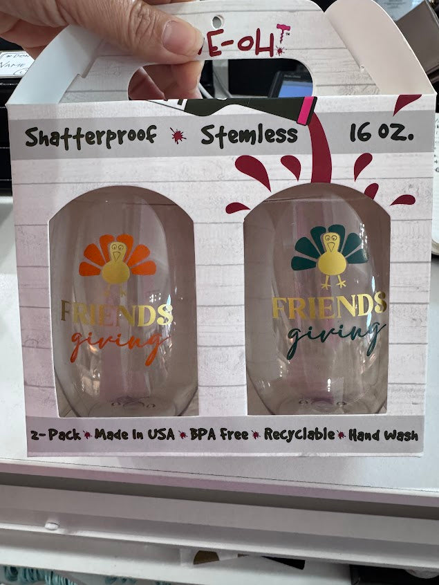 Fall Themed Wine-oh