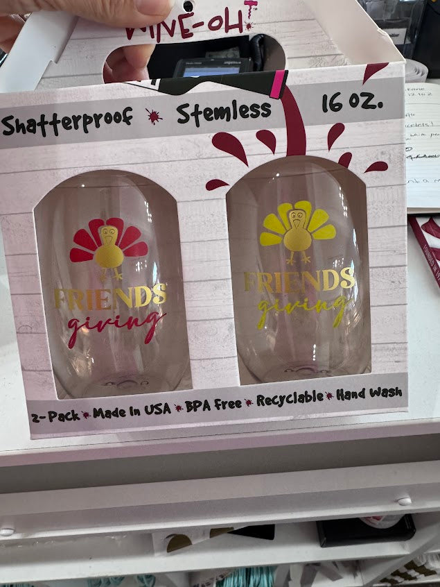Fall Themed Wine-oh