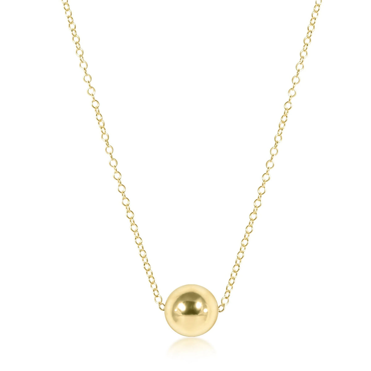 16" Gold Beaded Necklace