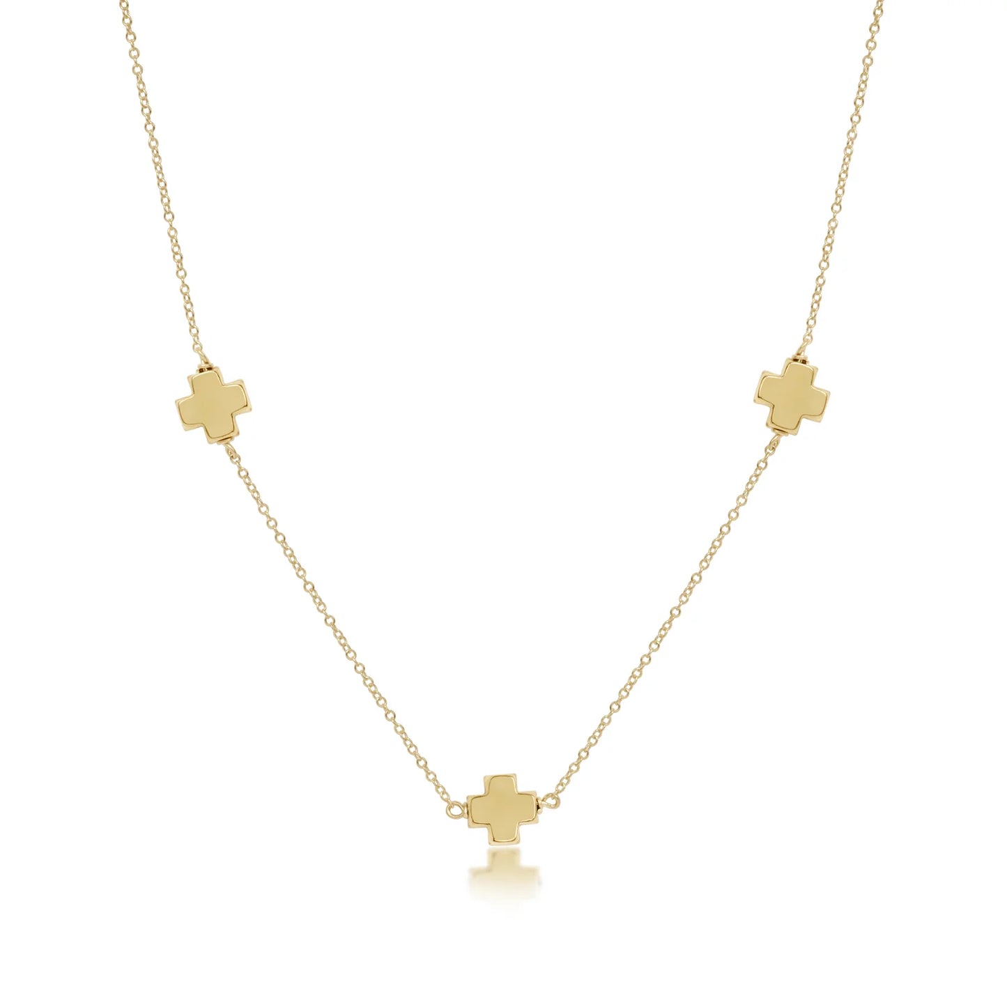 17" Choker Simplicity Pattern - Signature Cross