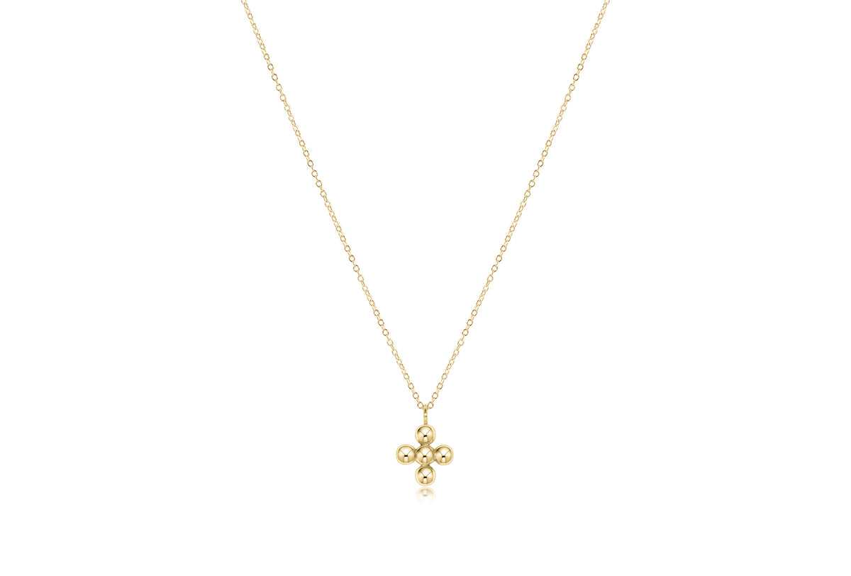 16" Gold Charm Necklace