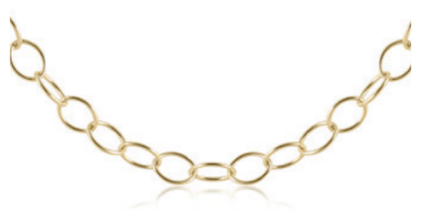 17" Choker- Gold