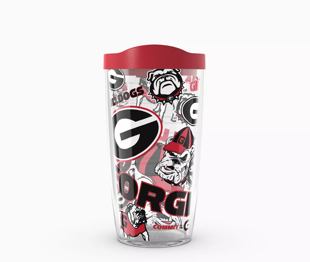 Assorted UGA 16 ounce Tumblers