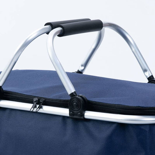 30L Large Picnic Basket Internal Pockets LeakProof Insulated