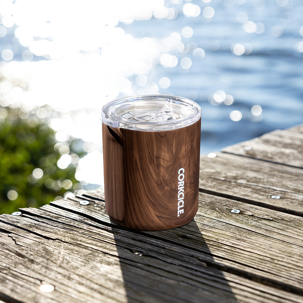 Corkcicle 16 oz Tumbler - Walnut Wood