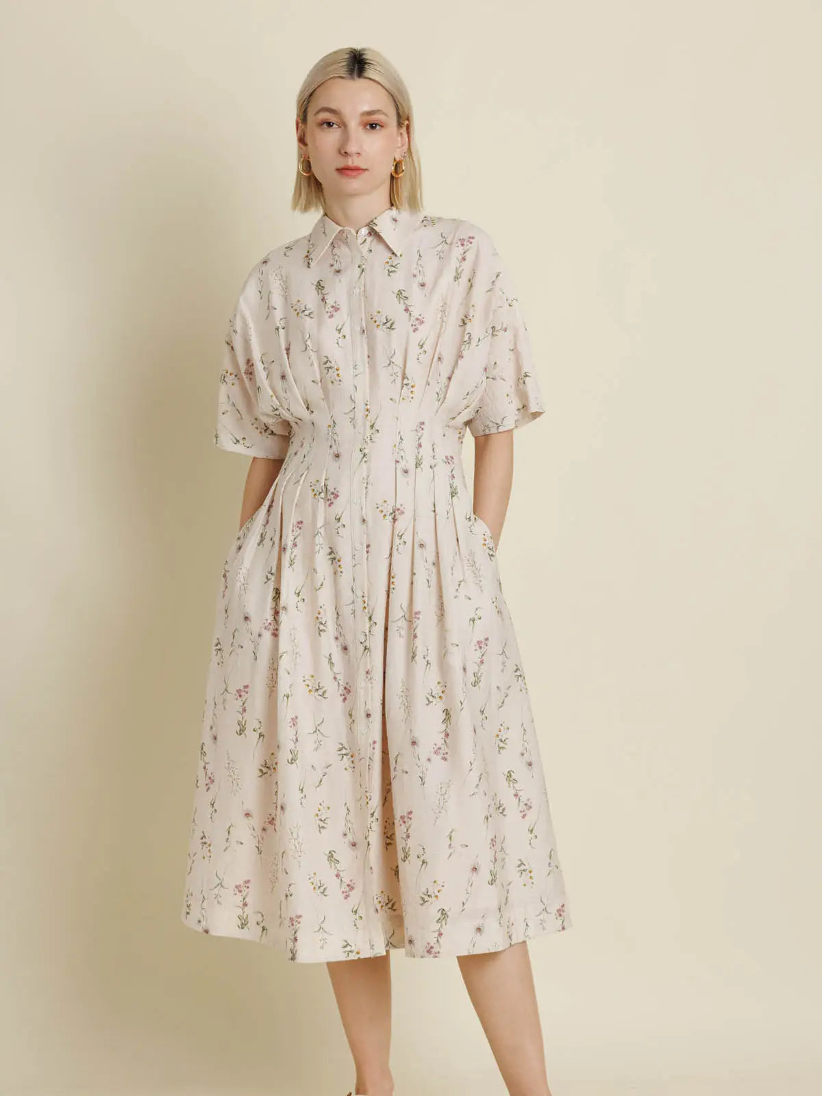 Pleated Dress