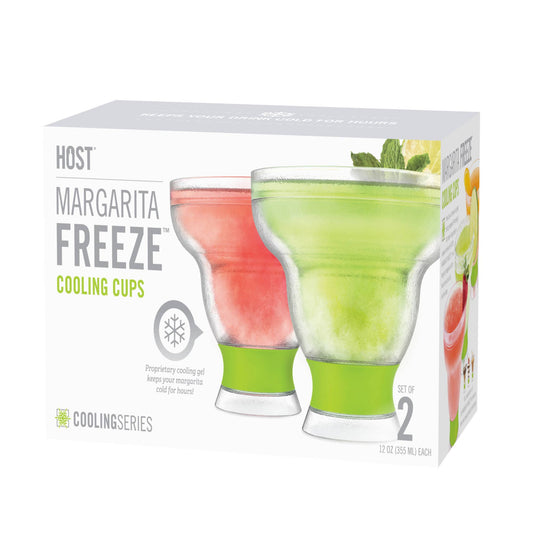 Margarita FREEZE™ Insulated Cooling Cups in Green Set of 2