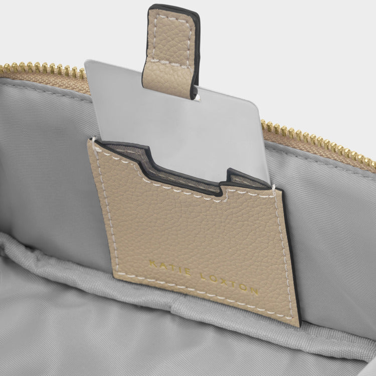 Fold-Out Mirror Make Up Bag