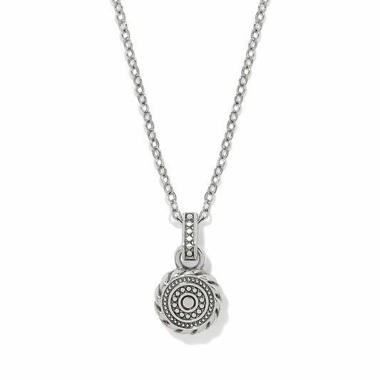 Halo Gemma Petite Round Necklace