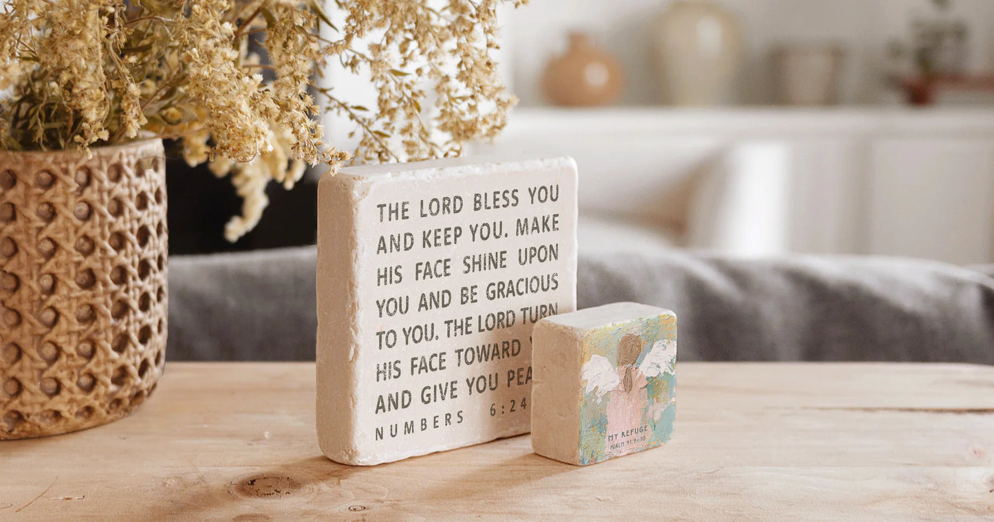 Scripture Stone- Small Block