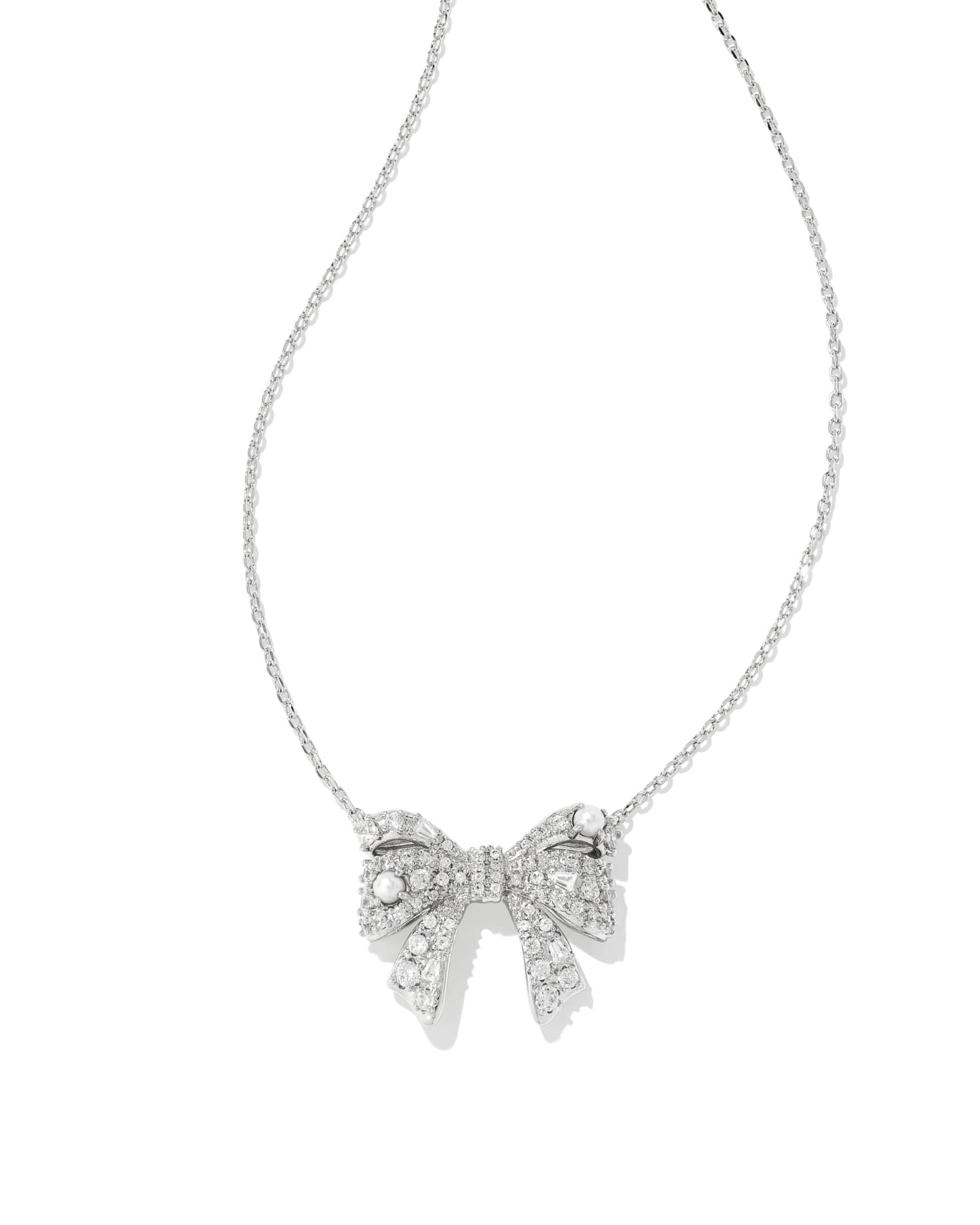 Krista Bow Pendant Necklace