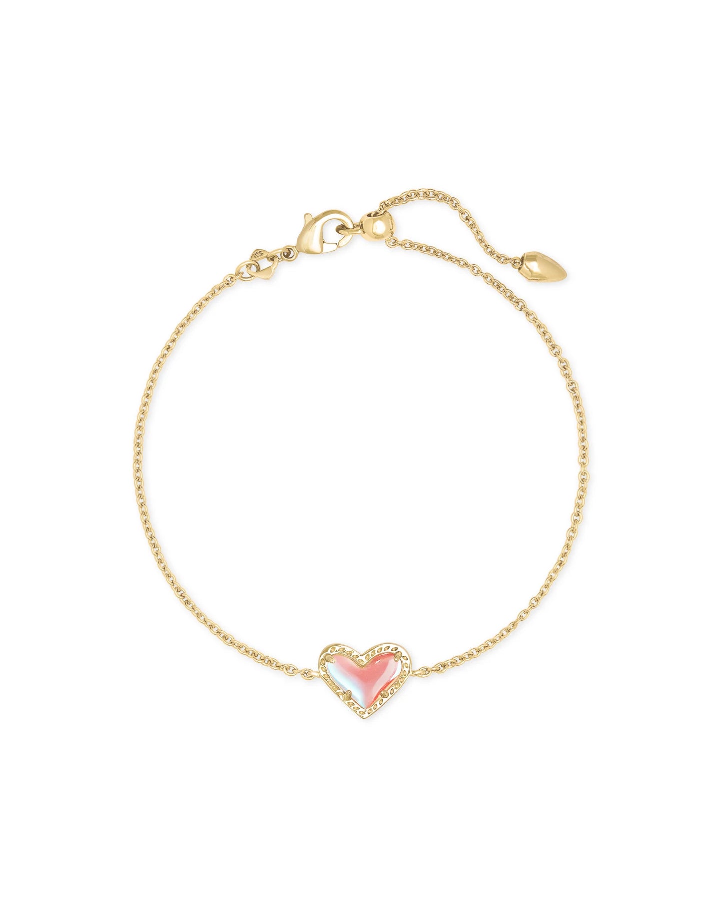 ARI HEART DELICATE CHAIN BRACELET