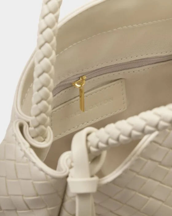 Nova Woven Texture Top Handle Bag