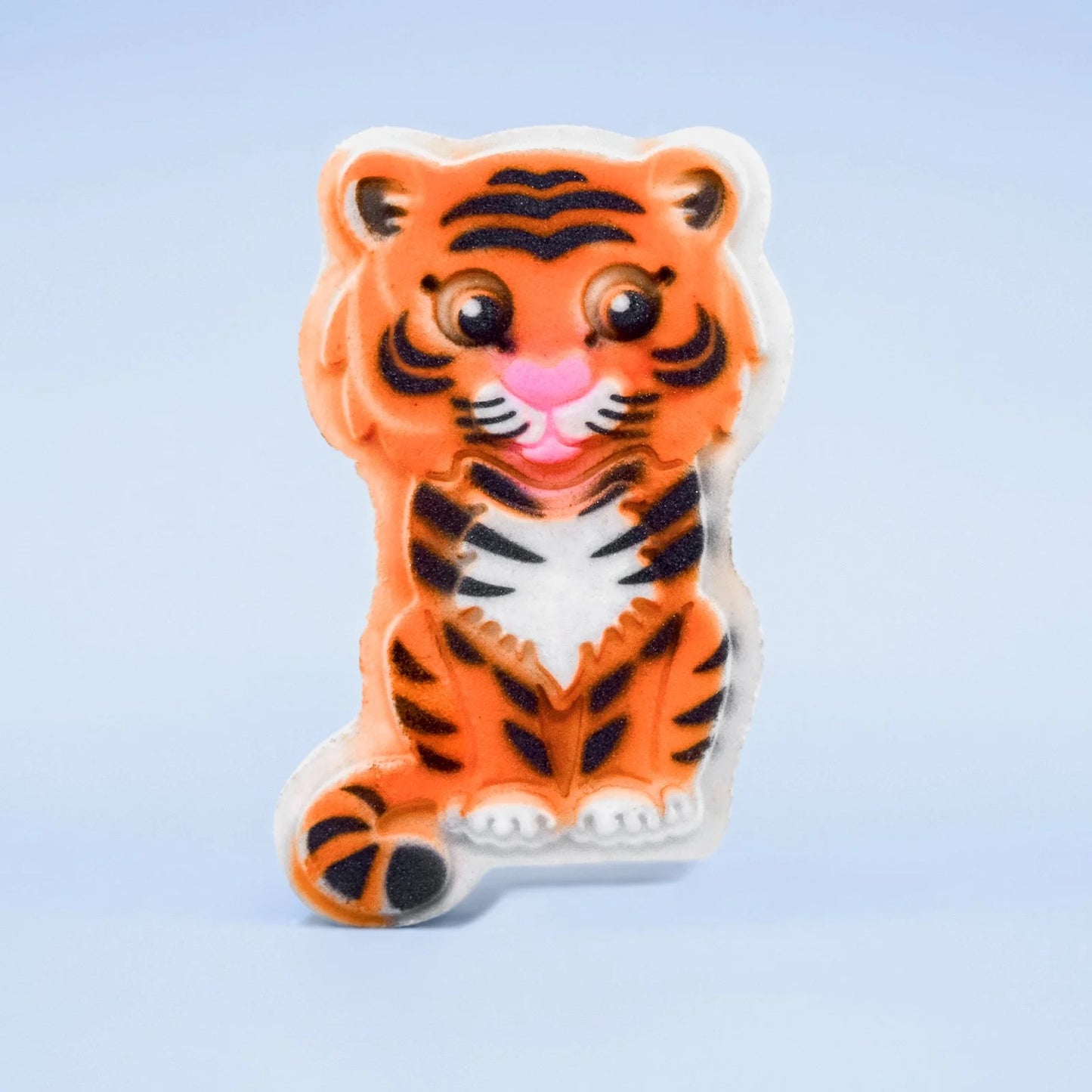 Tiger Bath Bomb – Peach Scented, Vegan & Fiercely Fun