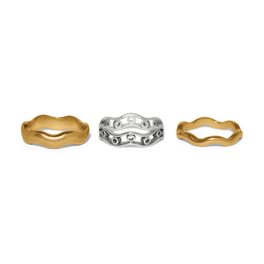 Inner Circle Trio Rings