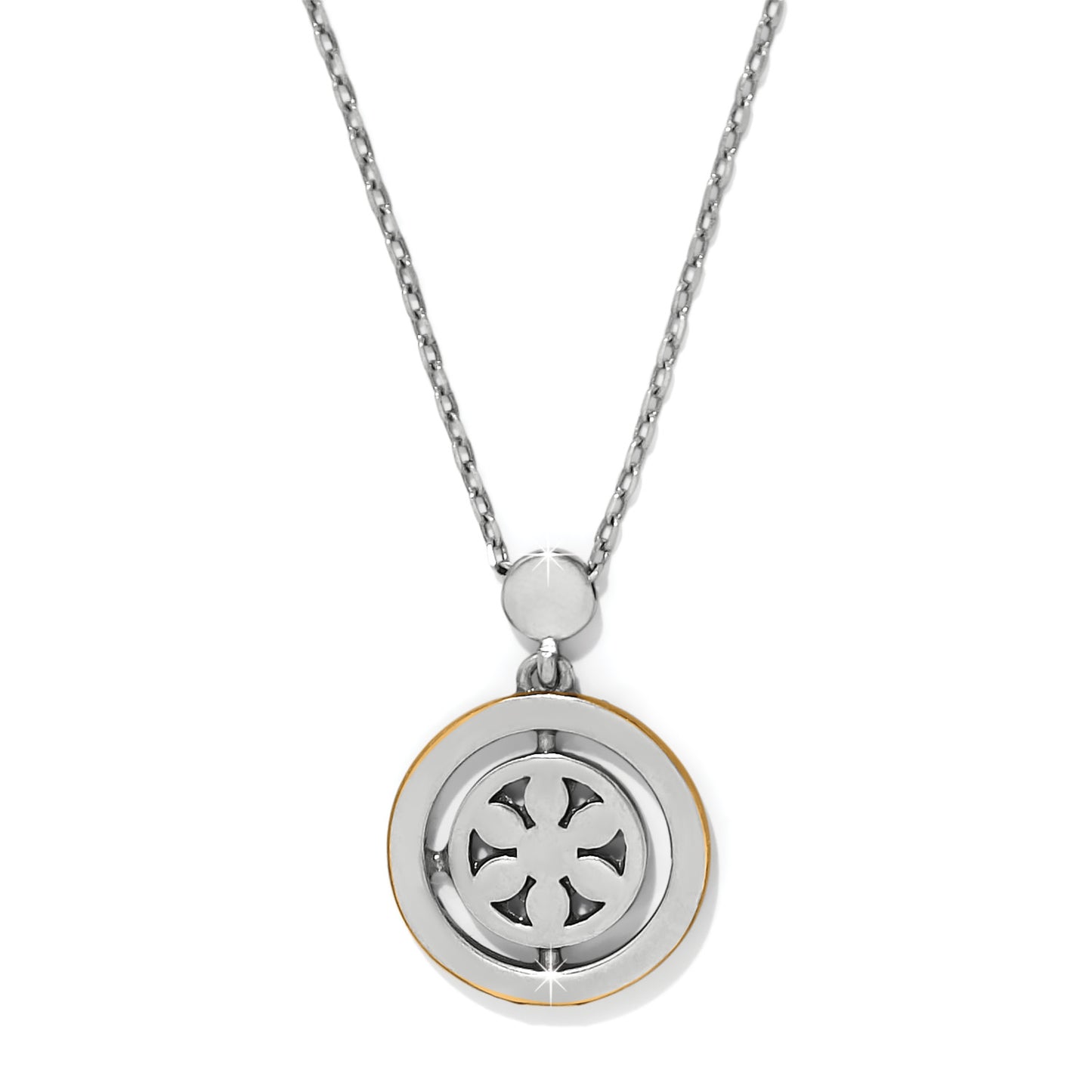 Flora Petite Two Tone Necklace