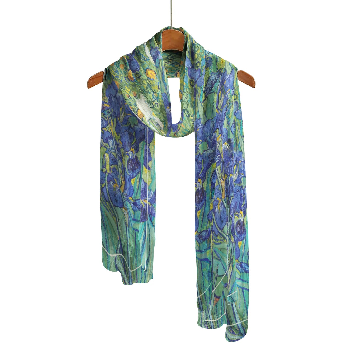 Van Gogh Irises Scarf