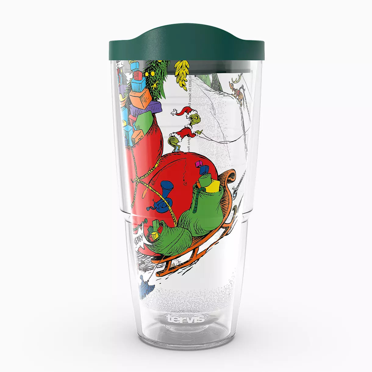 Holiday 24-ounce Classic Tumbler with Lid
