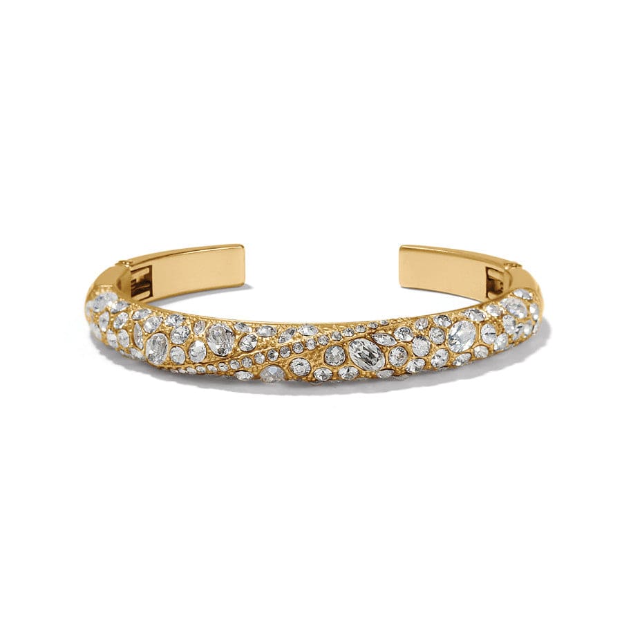 Trust Your Journey Golden Double Hinged Bangle Style JF0147