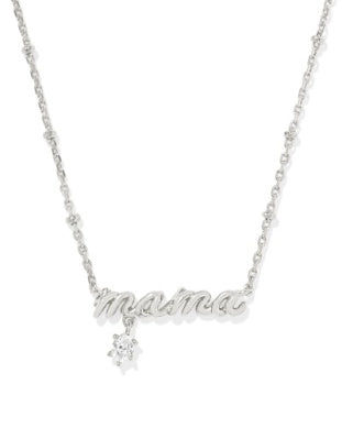 MAMA CRYSTAL SHORT PENDANT NECKLACE