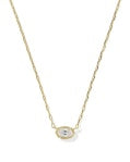 MINI ELISA LUXE SHORT PENDANT NECKLACE