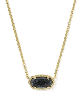 ELISA BOO SHORT PENDANT NECKLACE